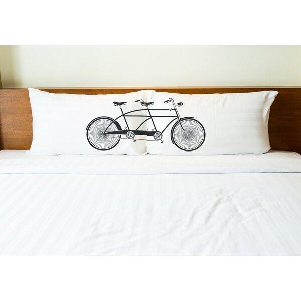 Tandem Bike Pillow Cases