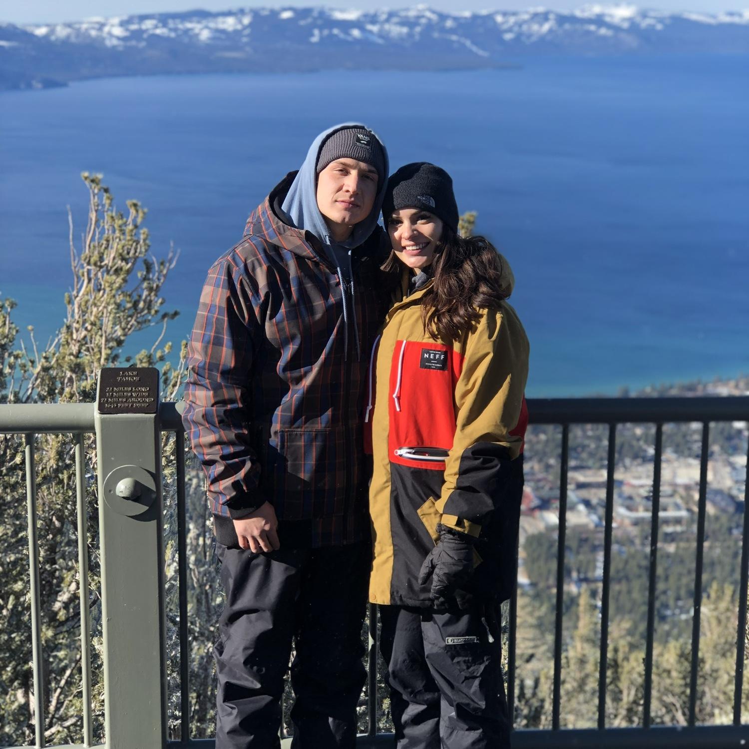 Our first trip together, Lake Tahoe New Years! 2018