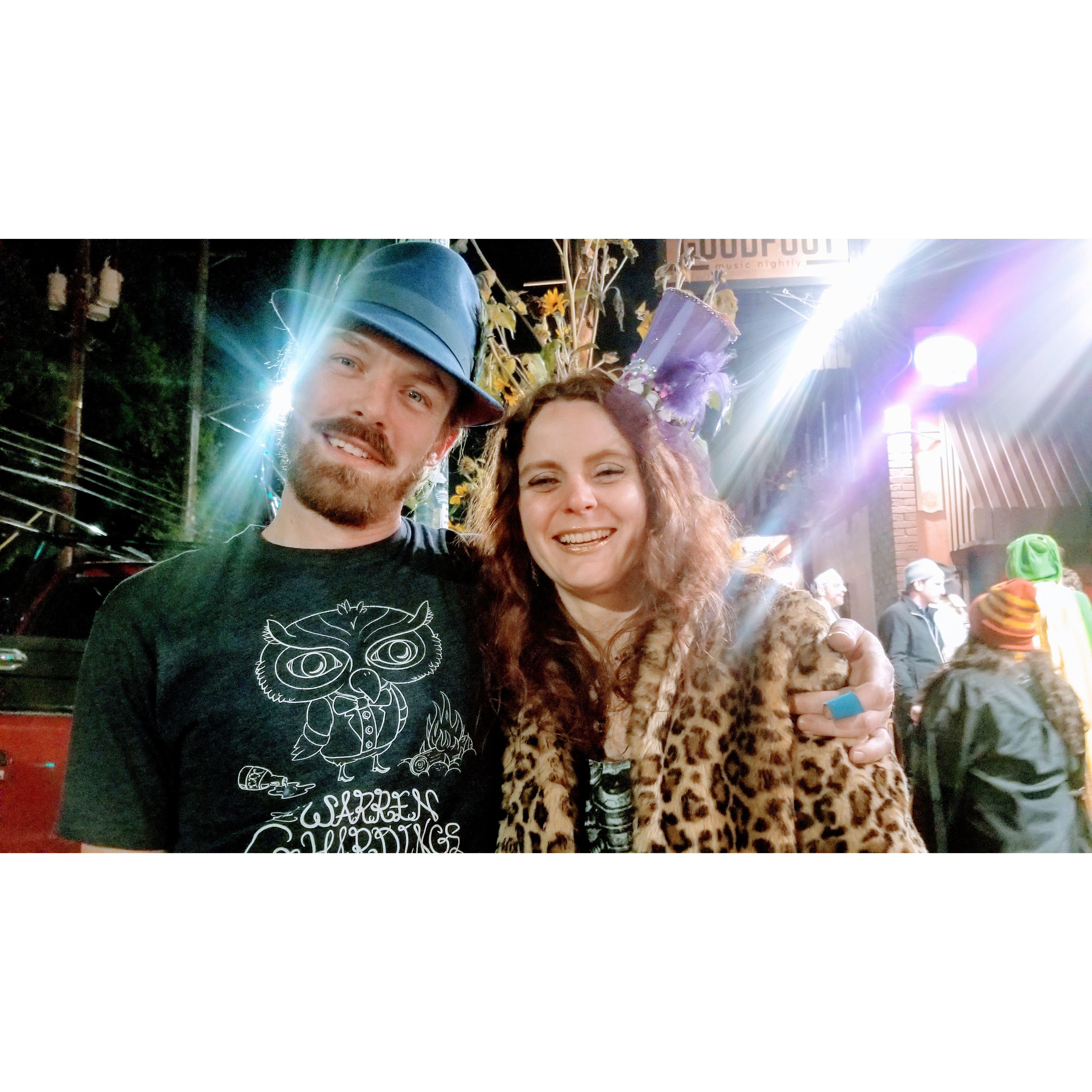 Halloween at The Goodfoot in 2019.