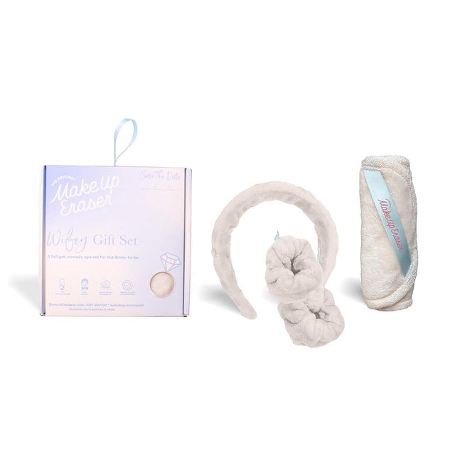 Drip Eraser by The Original MakeUp Eraser, Absorbent Headband and Wristbands Collect Water During Face Washing, 3 Piece Spa Set, One Size Fits Most
