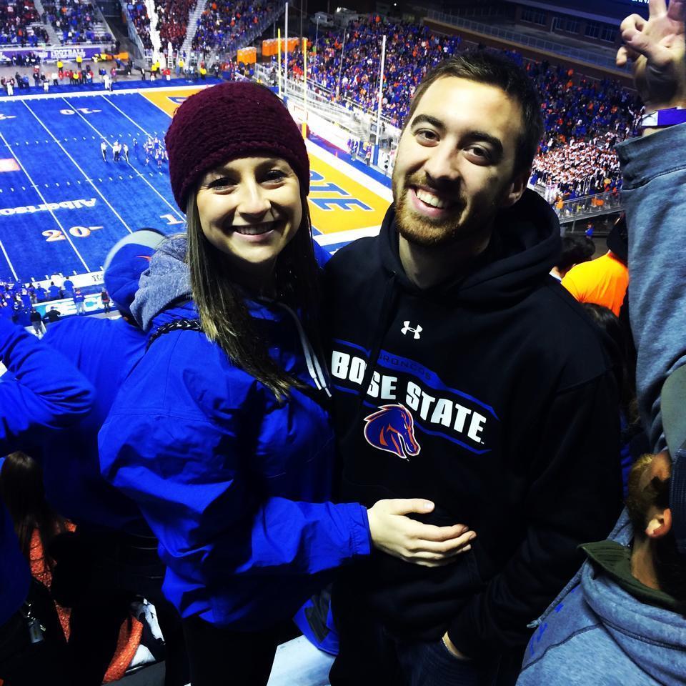 We met at Boise State.