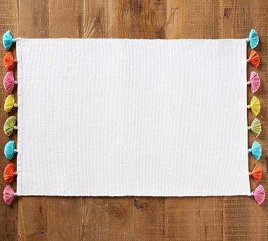 Raney Tassel Placemat - Multi