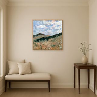 Arkasas Print Framed Canvas Wall Art