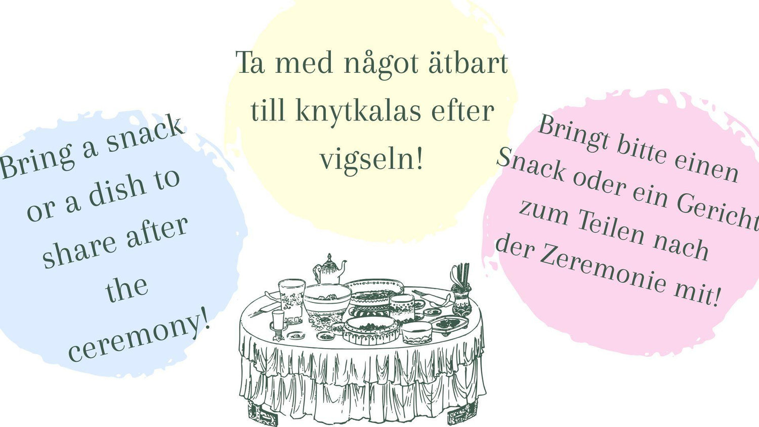 The Wedding Website of Dominik Germann and Hanna Holmqvist