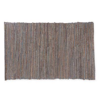 Saro Lifestyle Melaya Placemats in Blue/Grey (Set of 4)