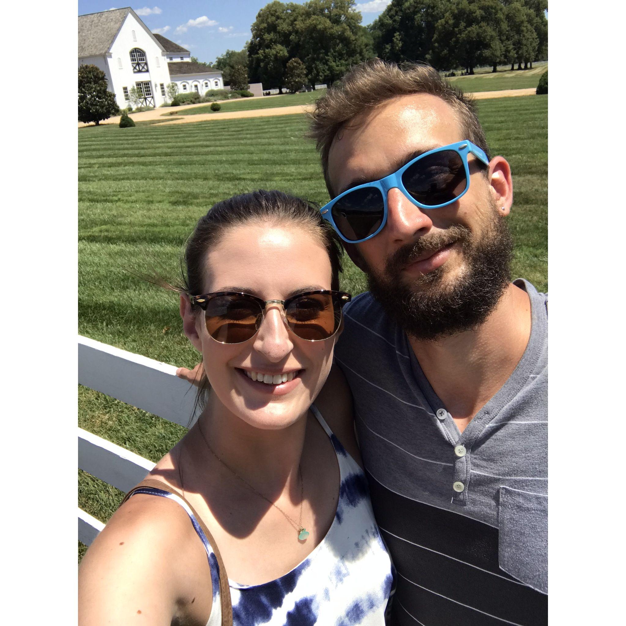 First time at our future wedding venue!