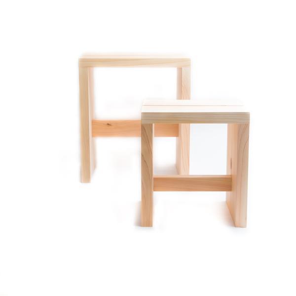 Hinoki Sauna Stool