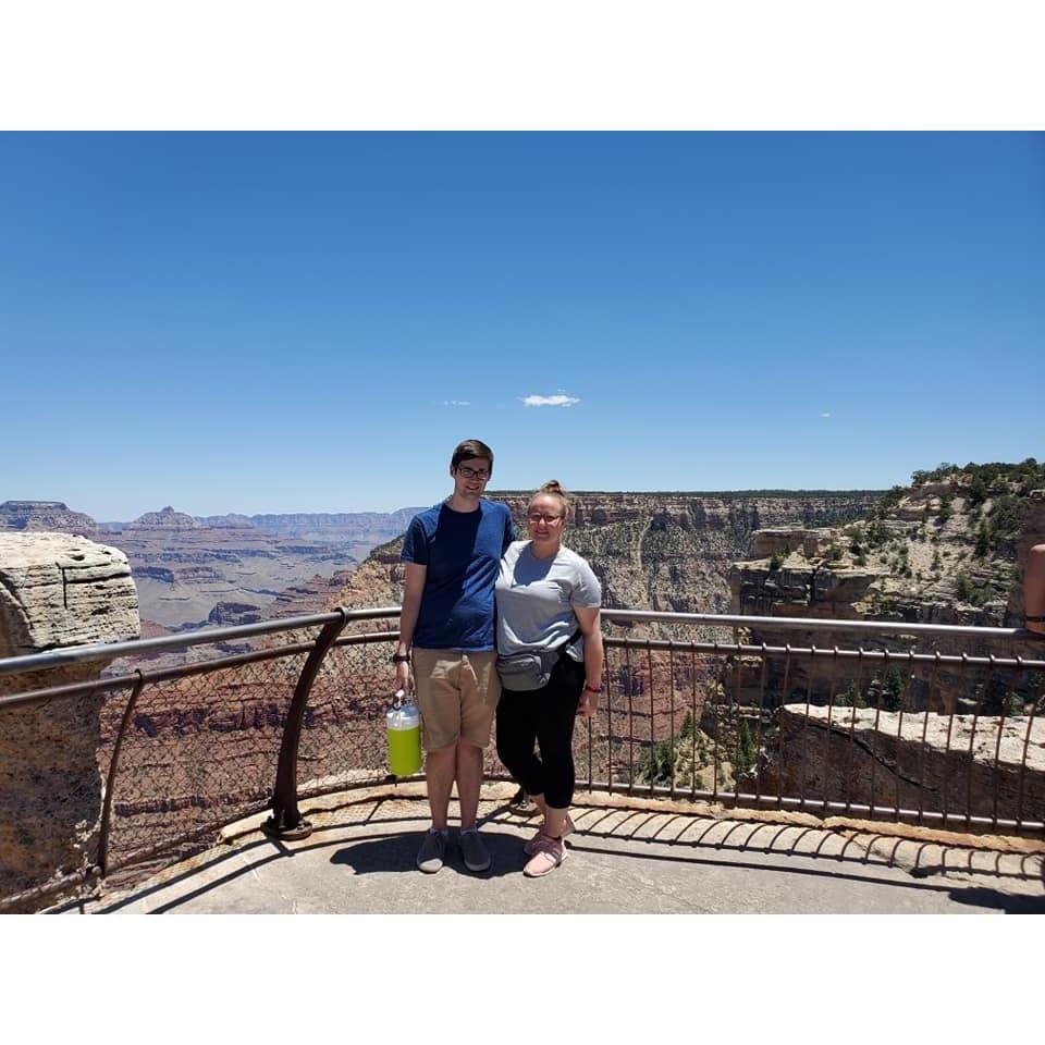 Both of us at the Grand Canyon!