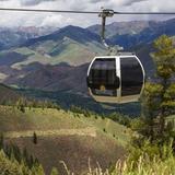 Gondola ride up Bald Mountain