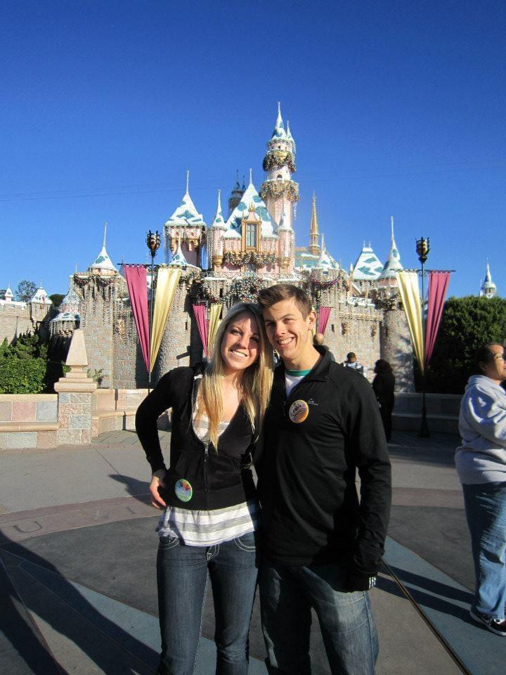 Our first trip to Disneyland together :)