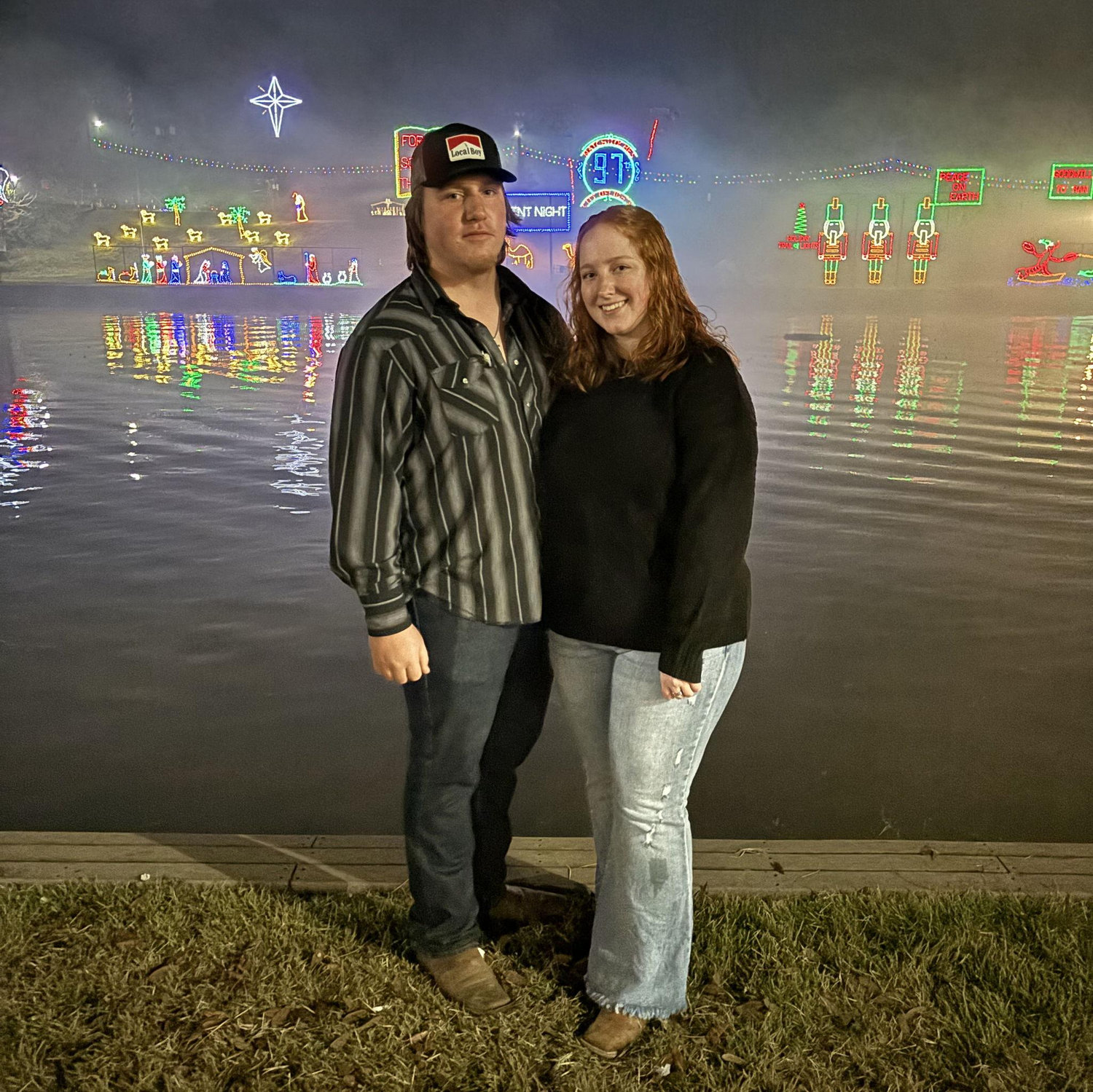 Kaitlin's first time visiting Collin in Louisiana