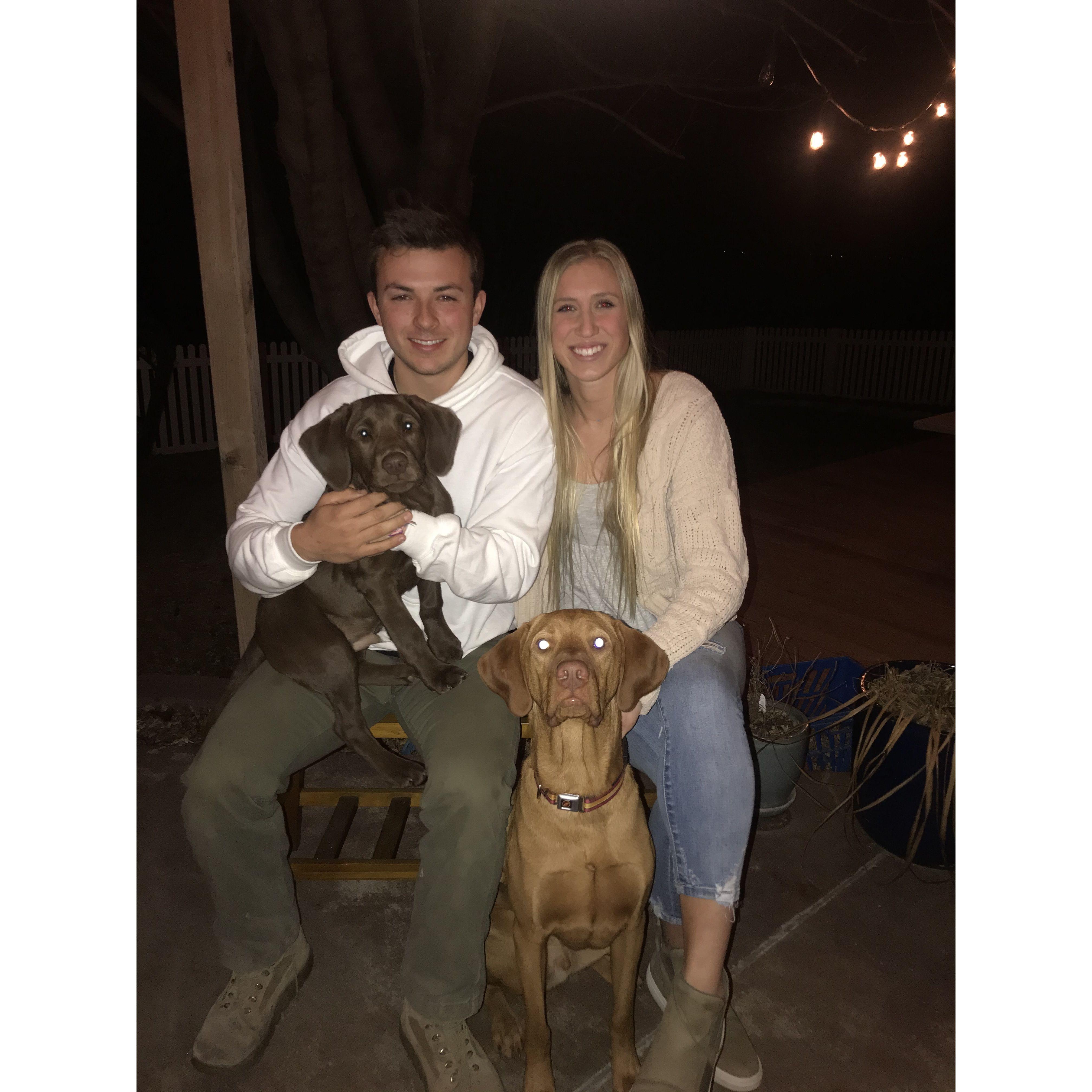 19 :) Little did we know this would be the start to our story!