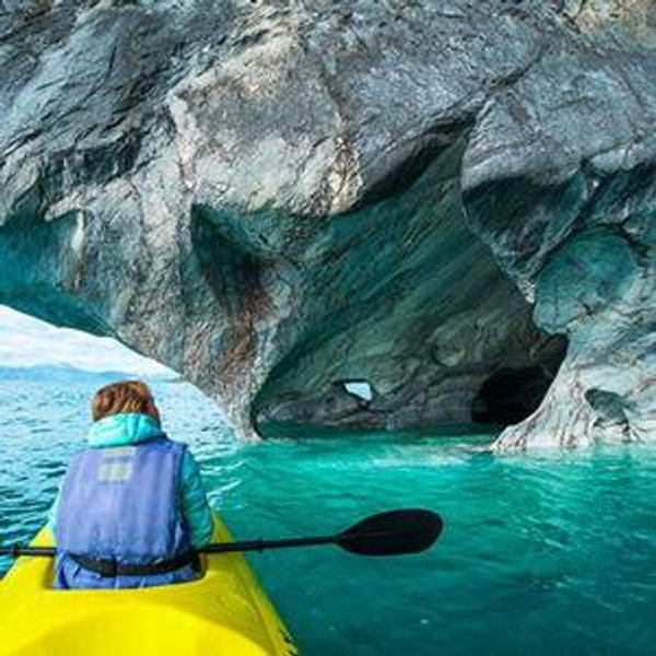 Kayaking on Patagonia Lake