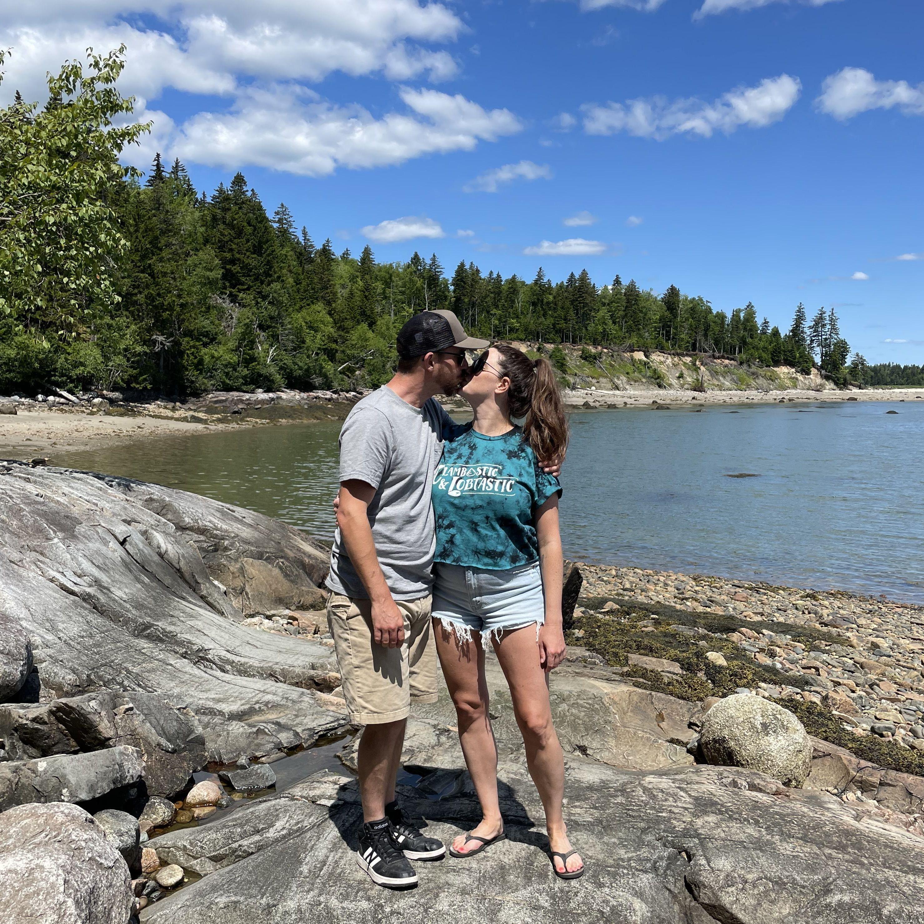Anth's first time in Maine