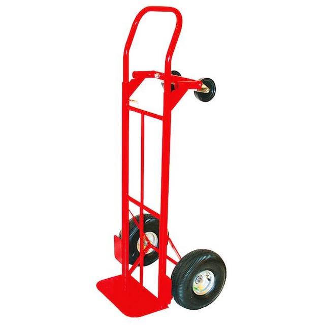 Milwaukee 800-lb 2-Wheel Red Steel Convertible Hand Truck