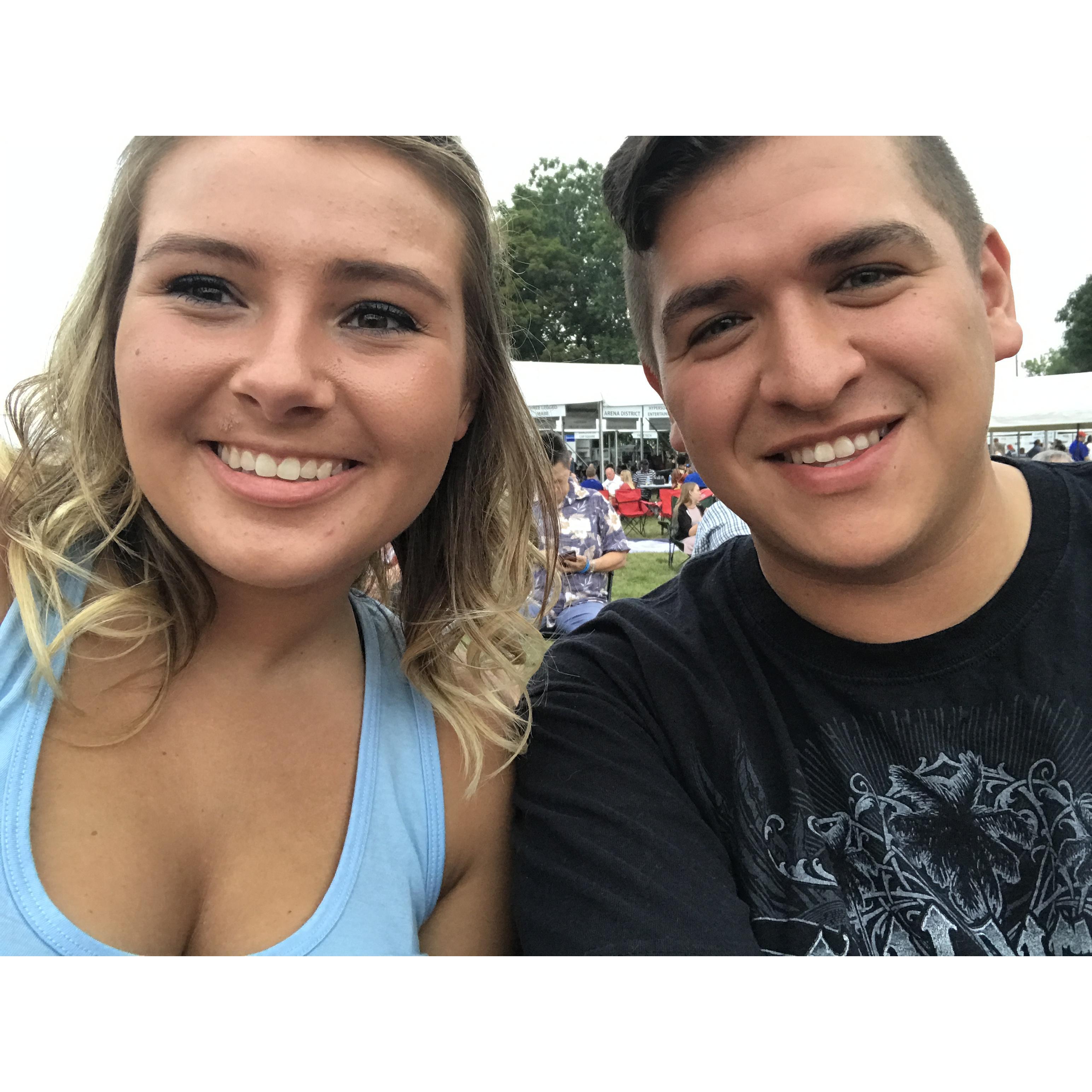 Our first Red White and Boom