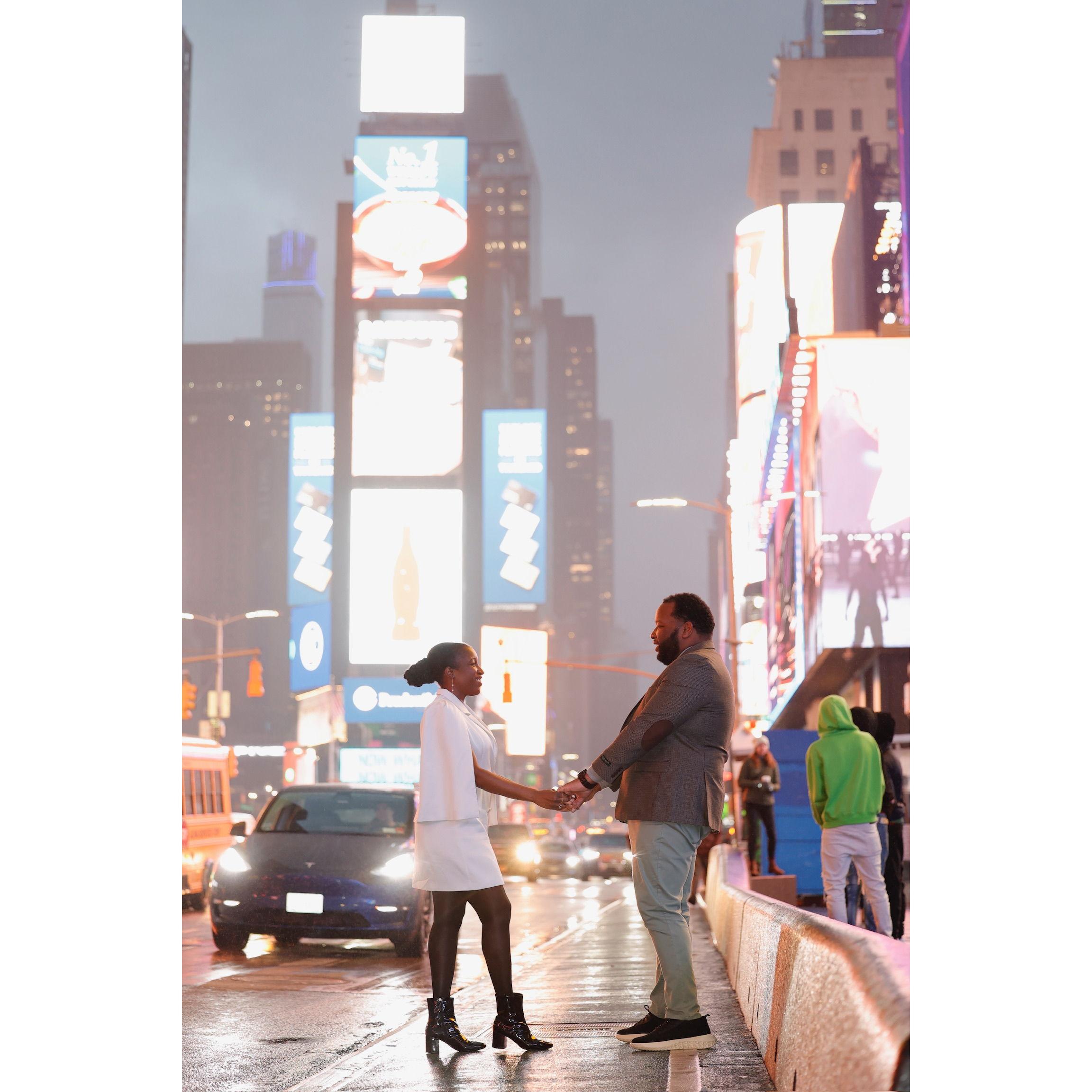 Engagement Photos in TSQ