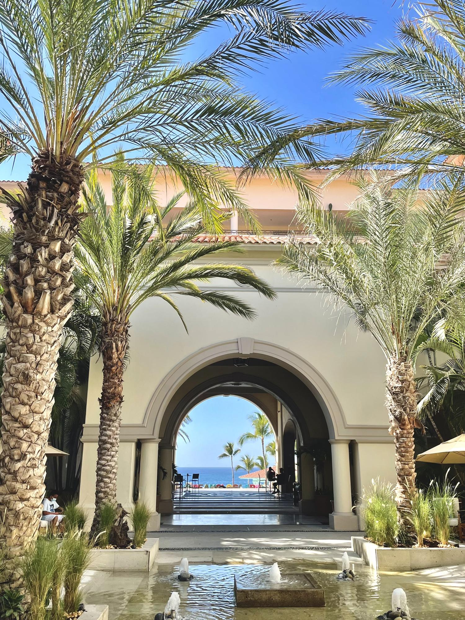 Resort lobby at Dreams Los Cabos