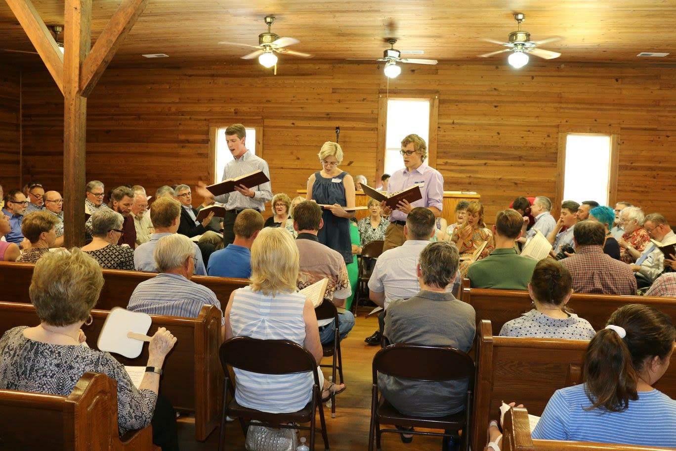 Right when we first starting dating we went to a Sacred Harp singing with Ryan’s old friend from Connecticut, Keillor. The singing happened to be in Taylor’s home town, Carrollton.