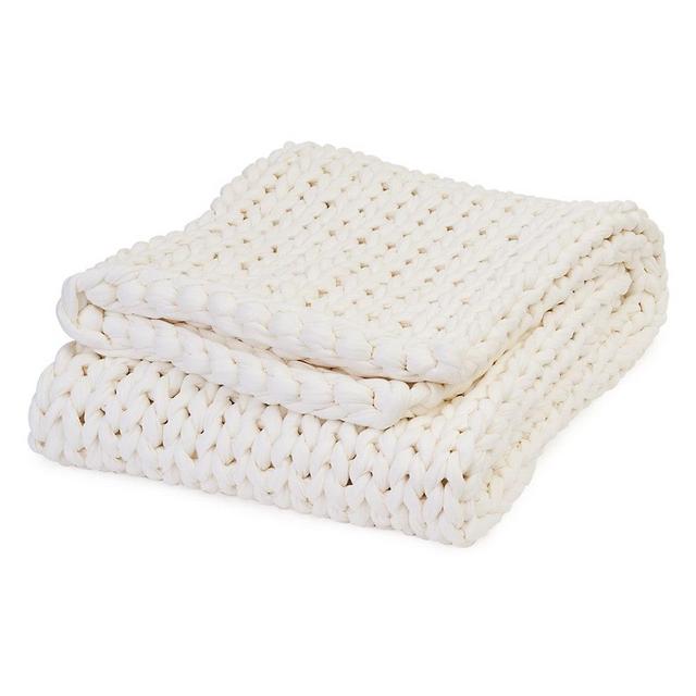 Cotton Napper Weighted Knit Blanket - 25lbs