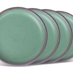 Side Plate - Lagoon, 4-pack