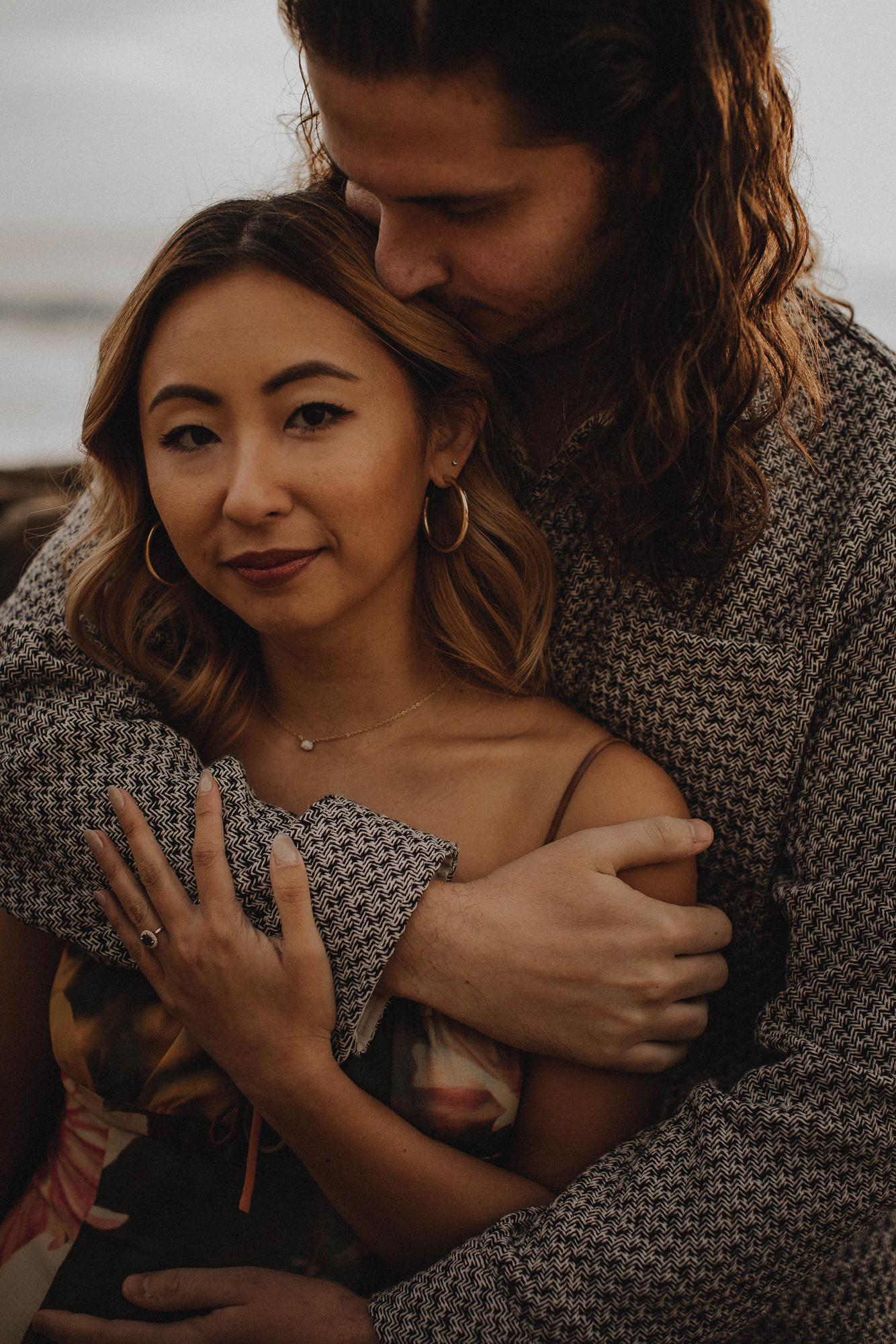 Engagement photo shoot in Laguna Beach, CA | January 2023