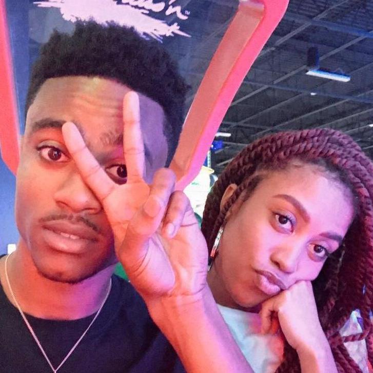 Our first date...we frequent Dave & Busters now!