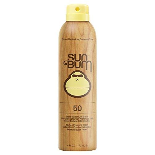 Sun Bum Original Sunscreen Spray | Vegan and Reef Friendly (Octinoxate & Oxybenzone Free) Broad Spectrum Moisturizing UVA/UVB Sunscreen with Vitamin E | 6 oz