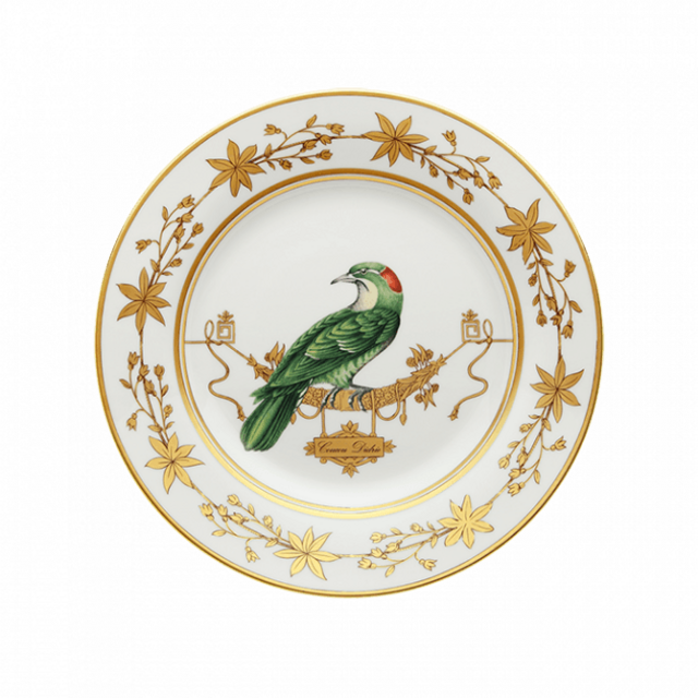 Dinner plate Volière Coucou Didrie