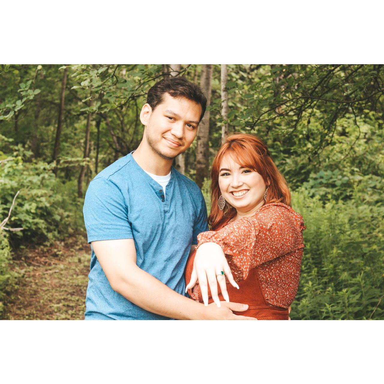 I said YES to Always and Forever!