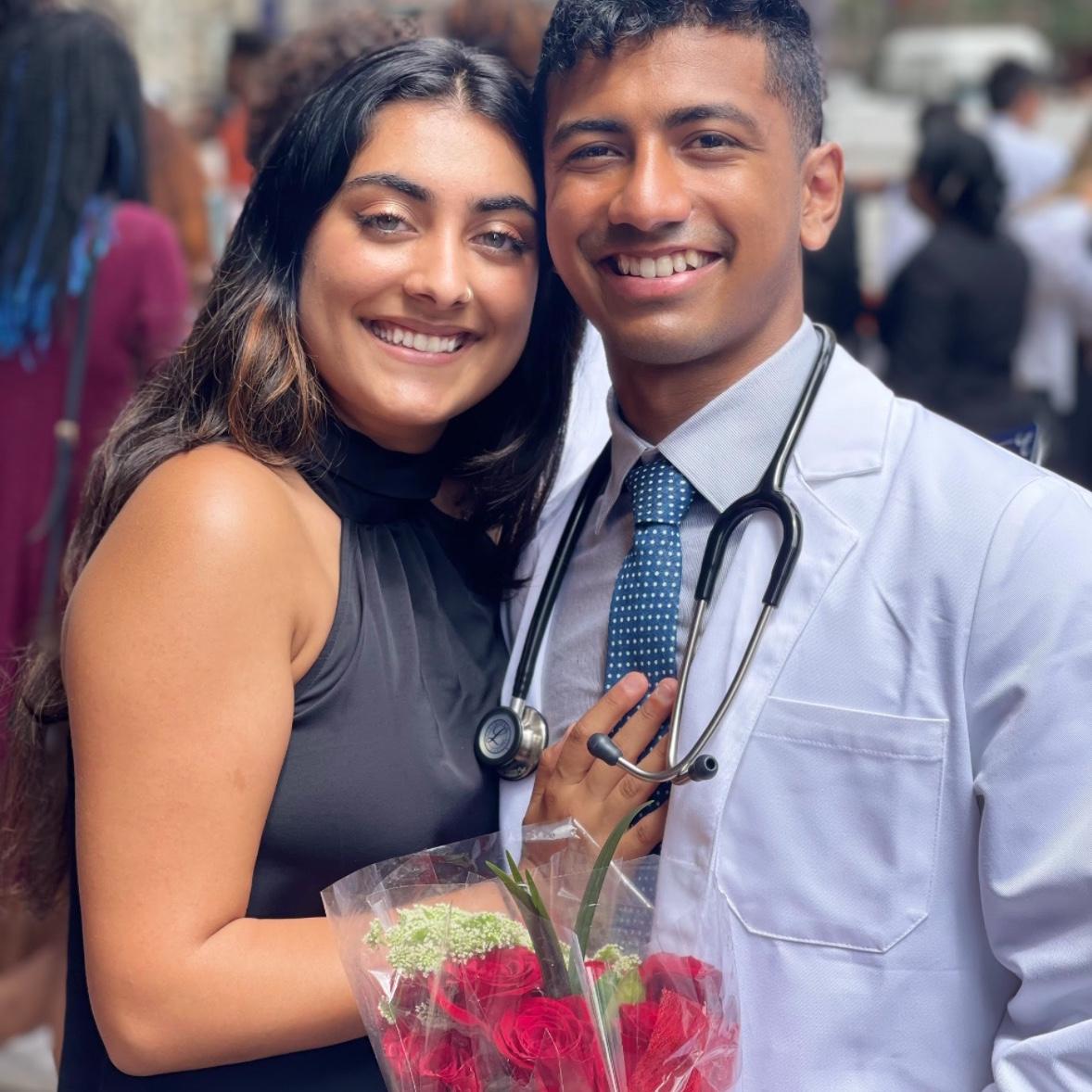Atharvas white coat ceremony!