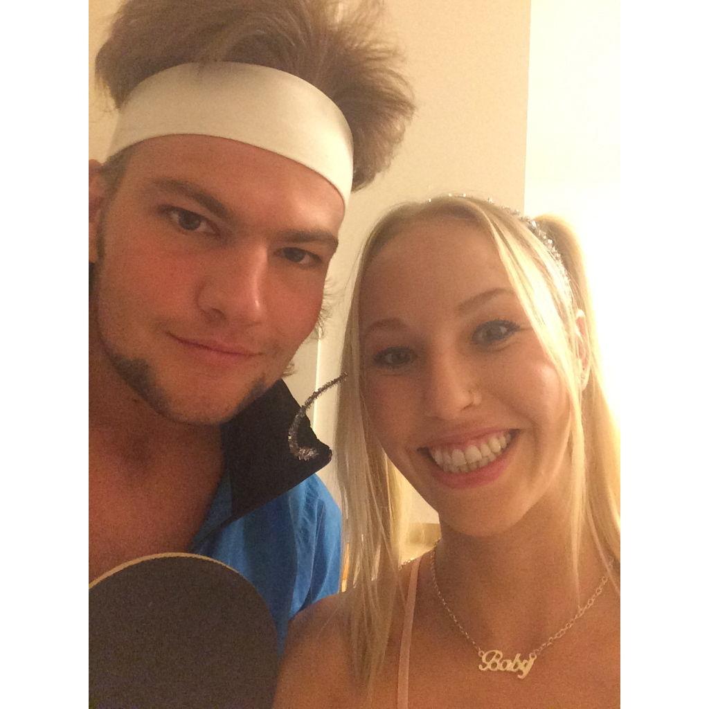 Halloween 2015 - Andre Agassi & Baby Spice