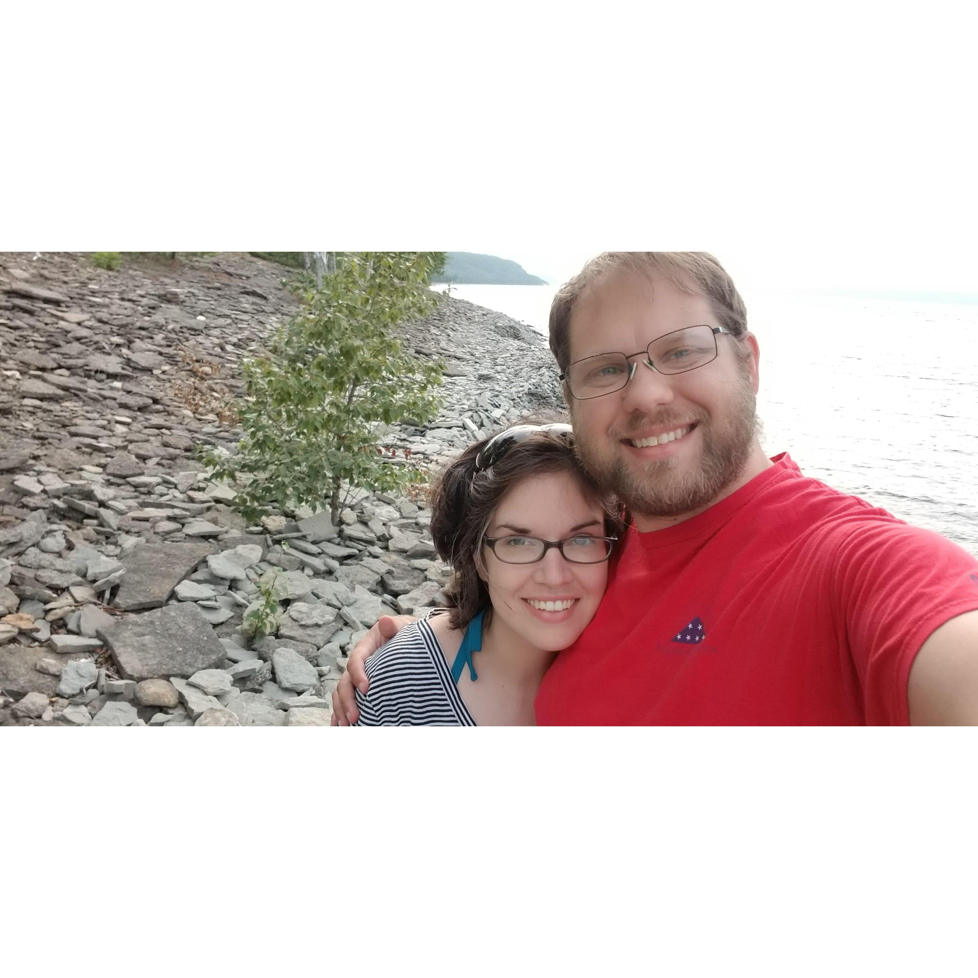 Engagement Weekend: Rush Cove. Where we both said "Yes!"