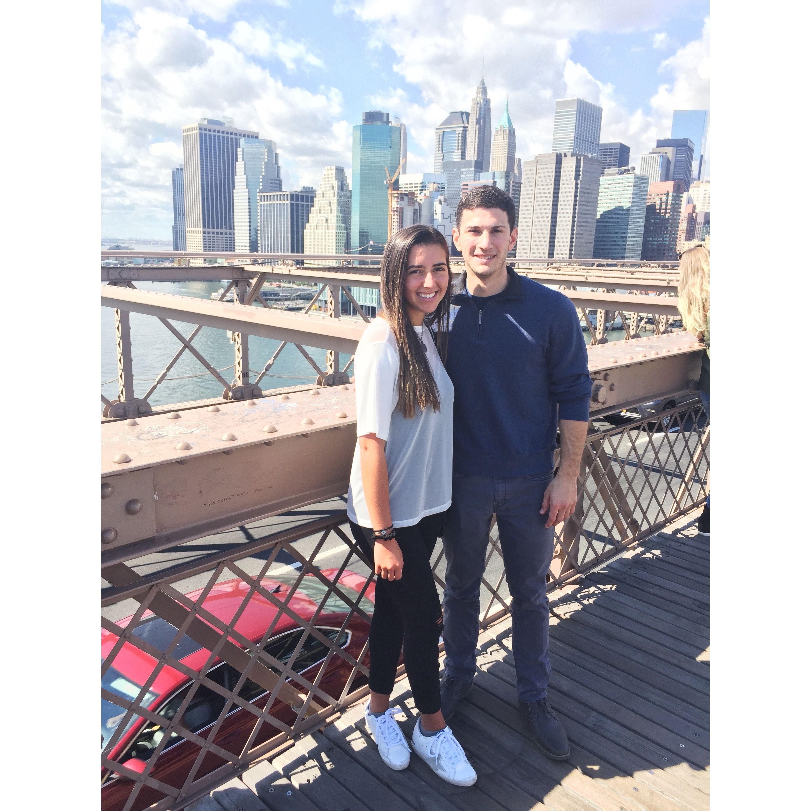 First day exploring together in NYC  - September 2017