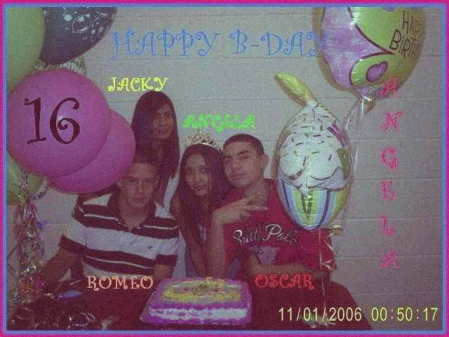 The one with Angela's 16th birthday