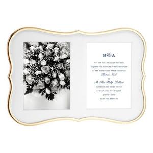 'crown point' invitation bridal picture frame