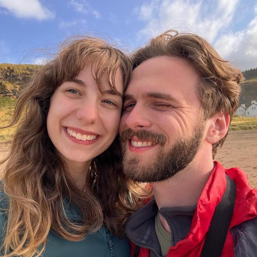 first plane trip together! to Northern Ireland