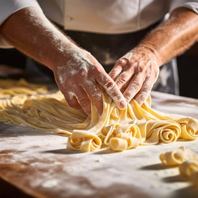Pasta making class in Florence, Italy