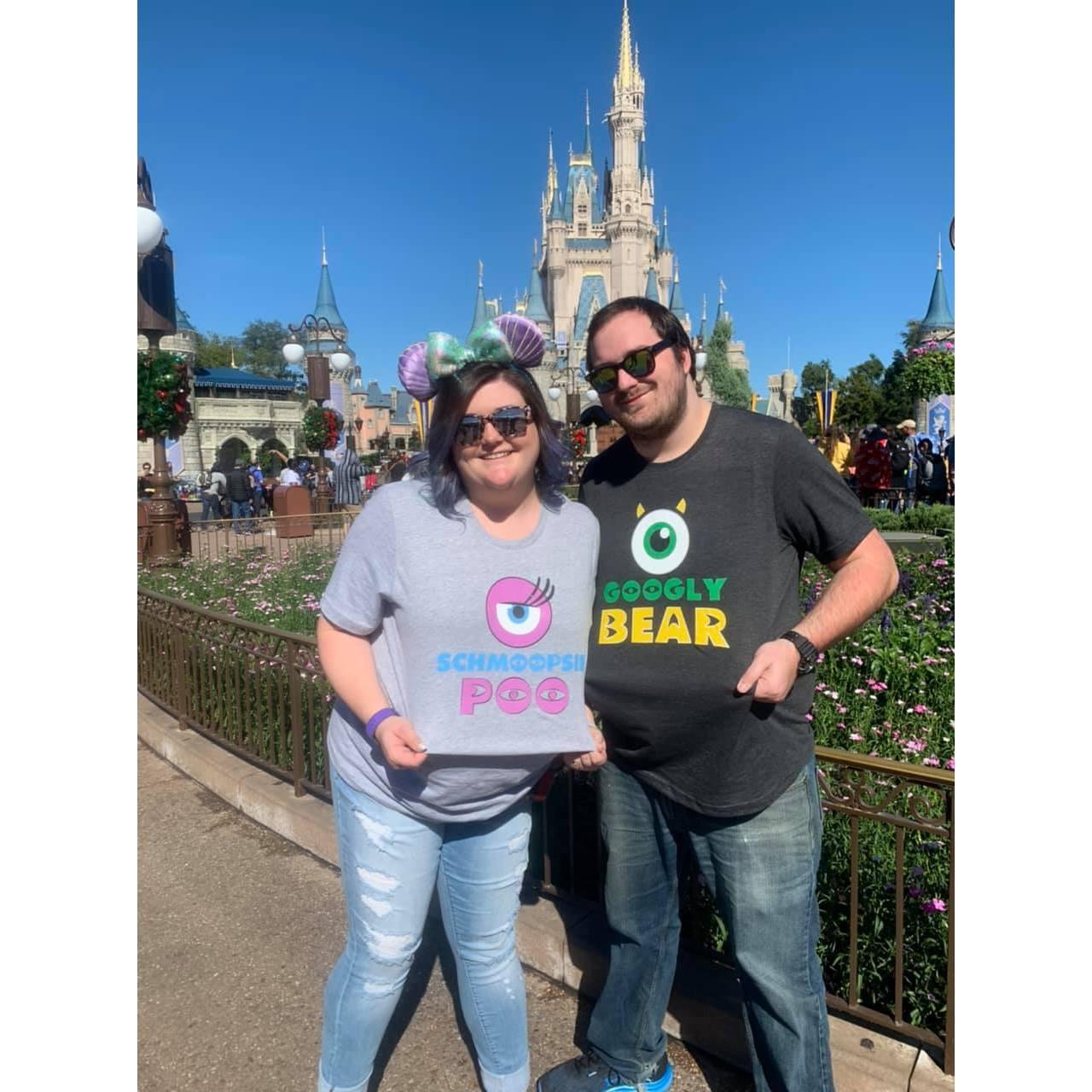 His first trip to Disney World, he LOVED these shirts!