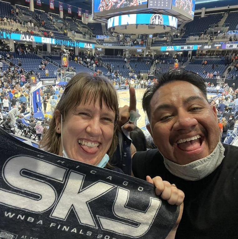 Our first Sky game together!