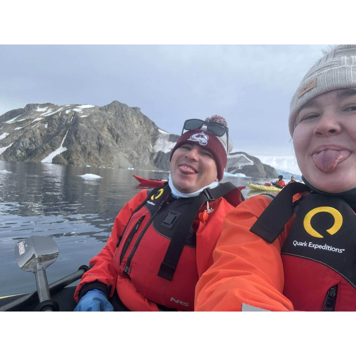 Penguins were having fun so we decided to as well!