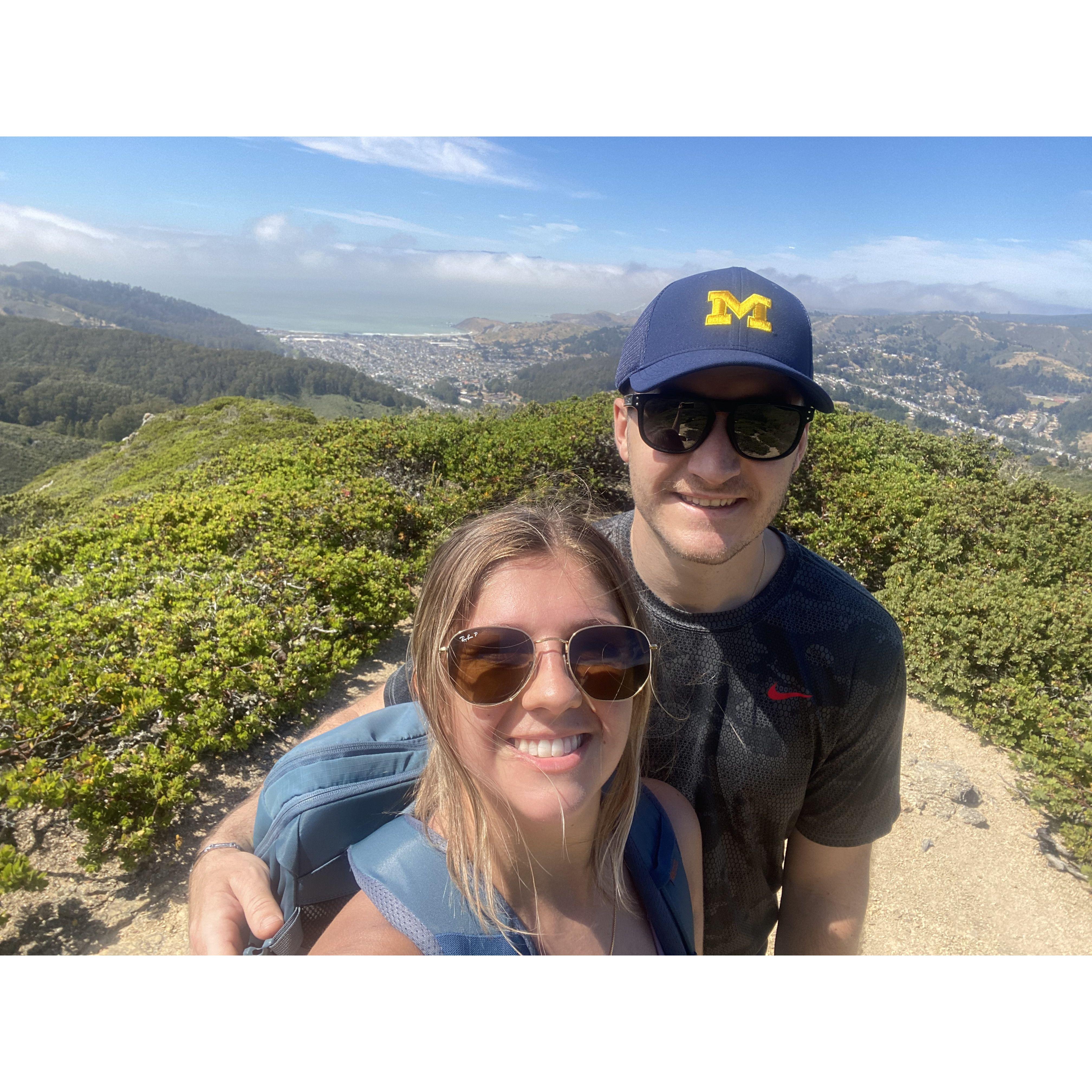 Exploring the beauty of the Bay.