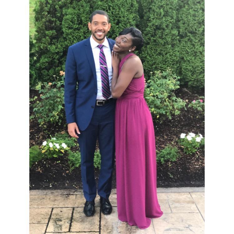 that time we witnessed Angie's sister and brother in law get married!