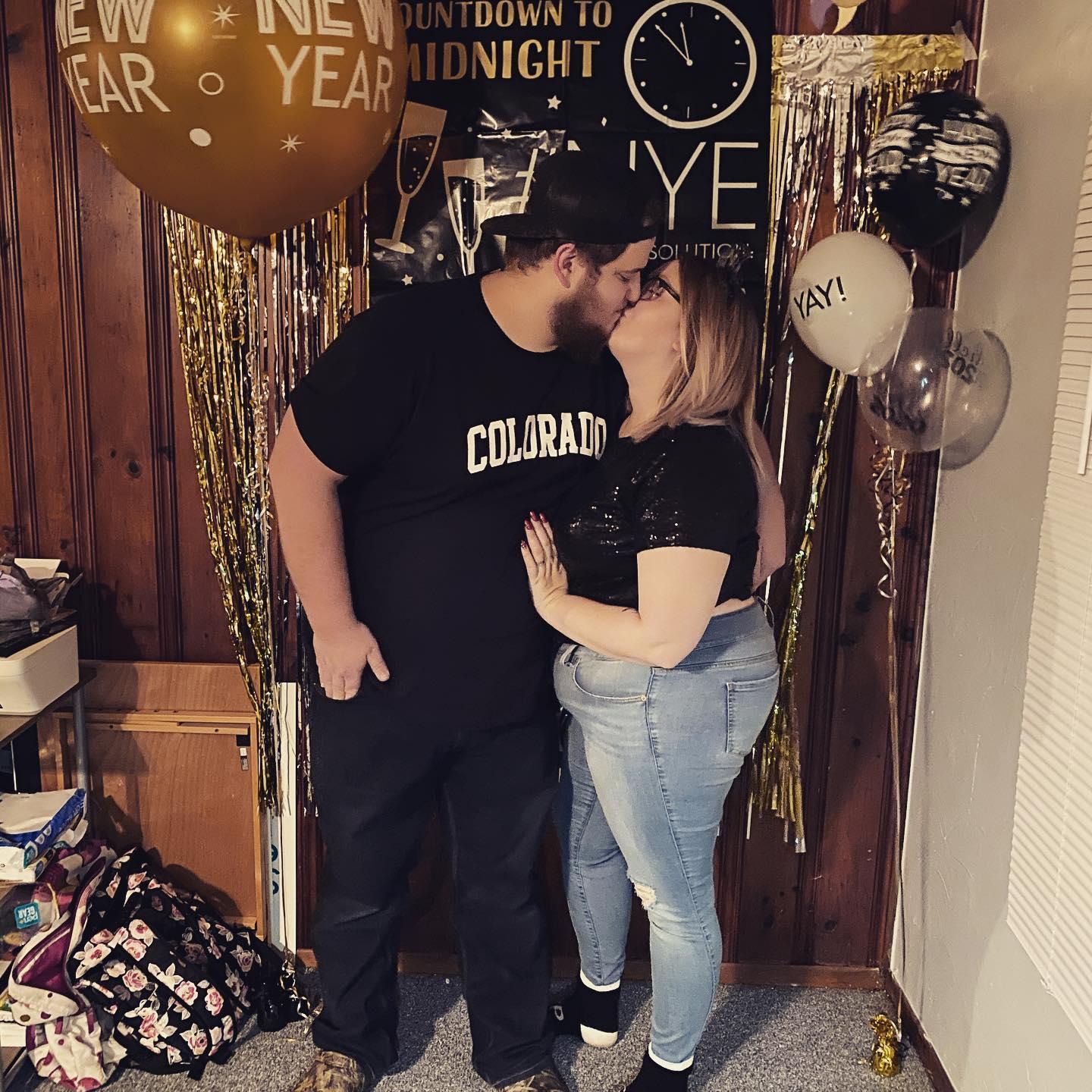 Our second NYE together.