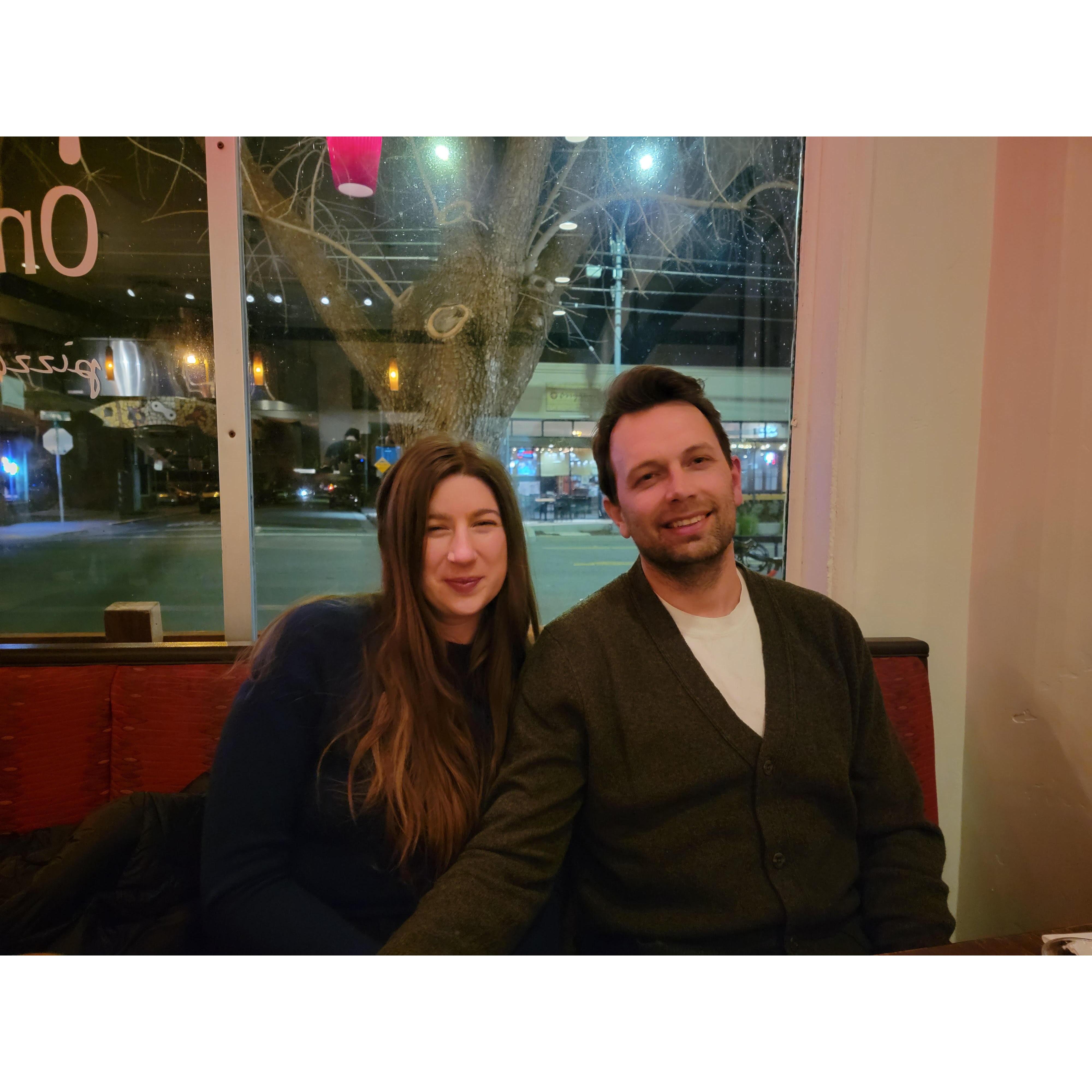 At our favorite Sacramento restaurant, OneSpeed!