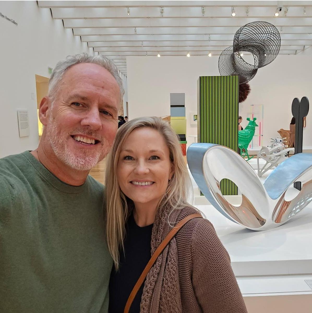 The High Museum Georgia O'Keeffe exhibit.