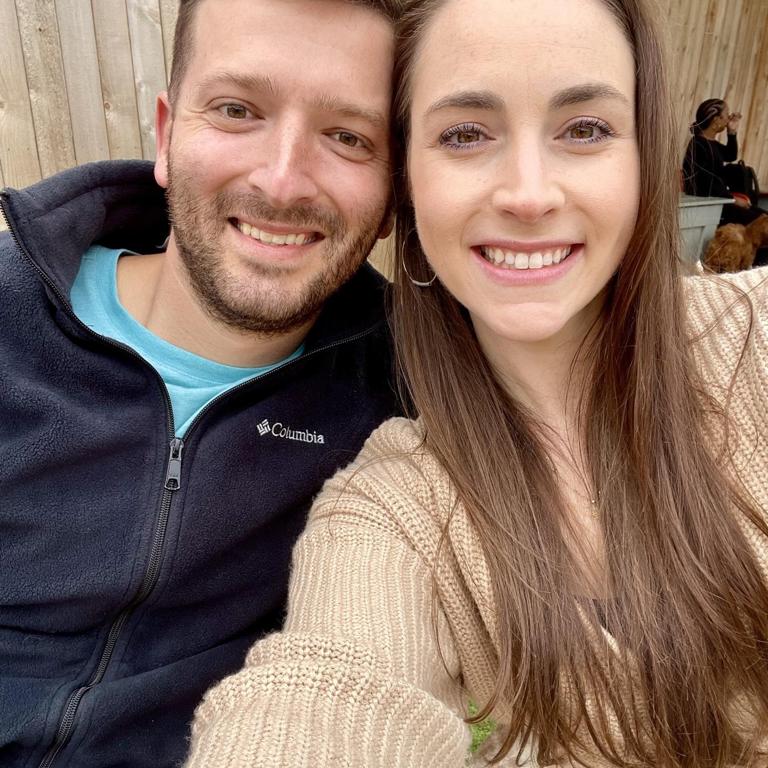 Learning that red zone plays at the dog park!