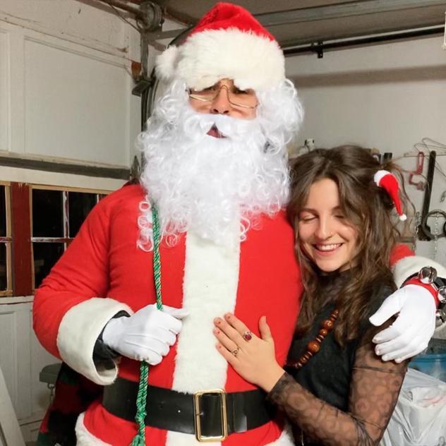 When Sonny become Santa for Mel's family in Sudbury! the acting was..... impeccable