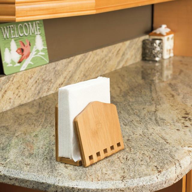Bamboo Expandable Napkin Holders