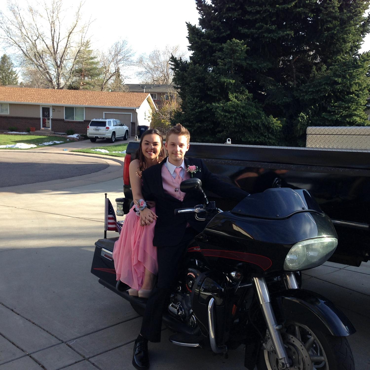 Ryan’s senior prom, 2016